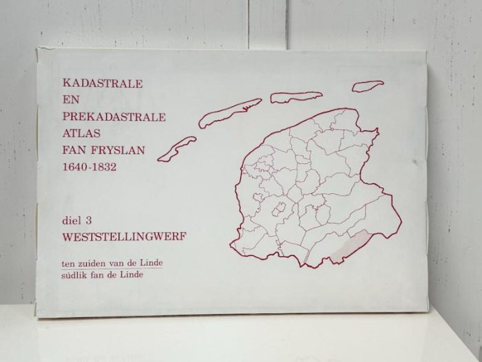 Kadastrale en Pre kadastrale atlas (in boeken) van "Frysland"  1640-1832