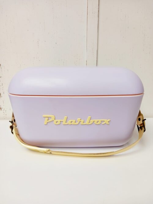 Lichtpaarse "Polarbox" retro design koelbox