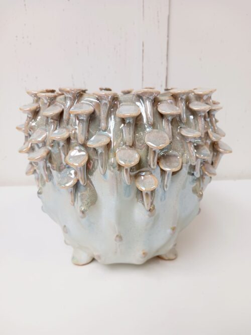 Decoratieve dk design parelmoer planten pot