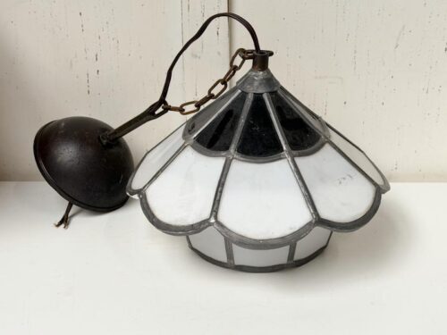 Tiffany style vintage glas in lood design hanglamp